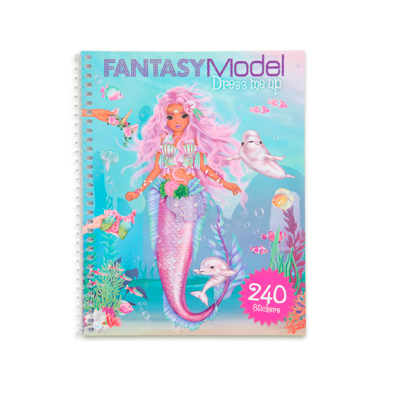 Depesche Fantasy Model Dress Me Up Sticker Book – Petit Bazaar