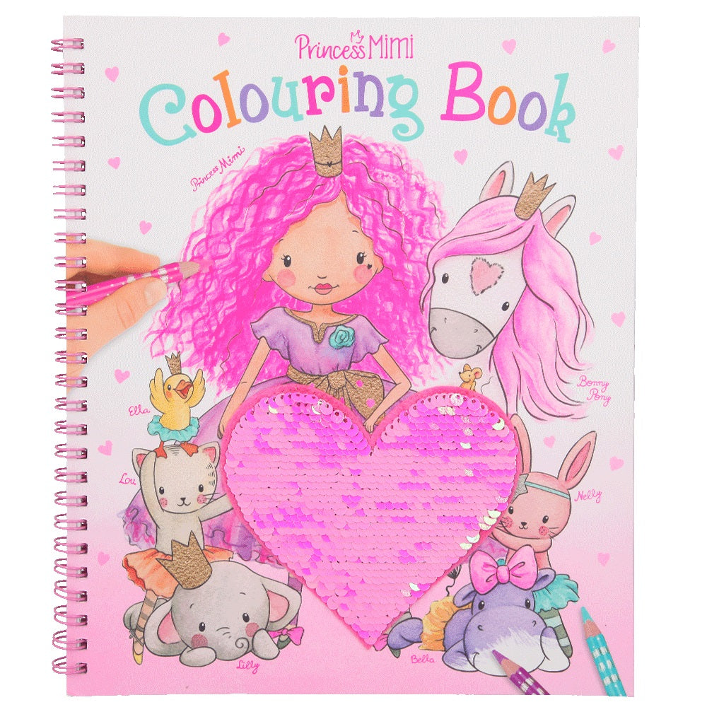 depesche-princess-mimi-colouring-book-with-sequins-pink-heart-animals- (1)