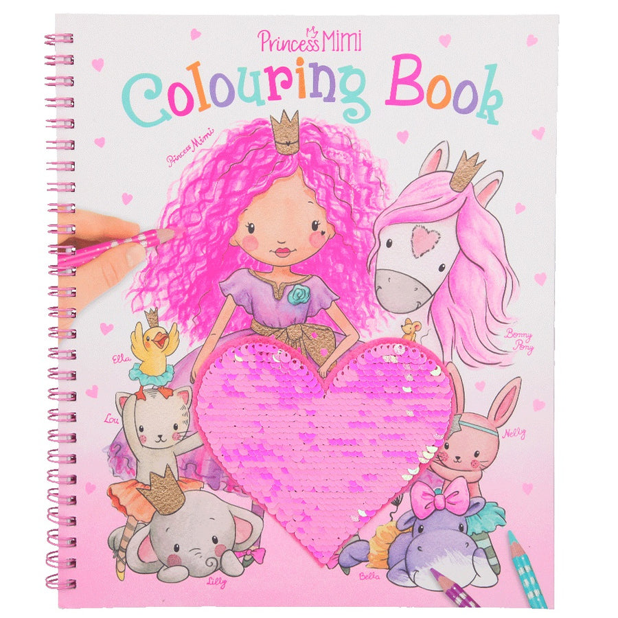 depesche-princess-mimi-colouring-book-with-sequins-pink-heart-animals- (1)