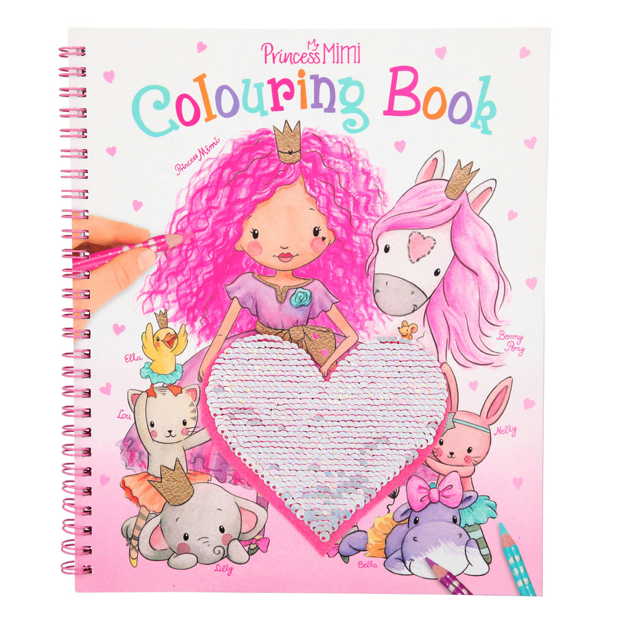 depesche-princess-mimi-colouring-book-with-sequins-pink-heart-animals- (2)