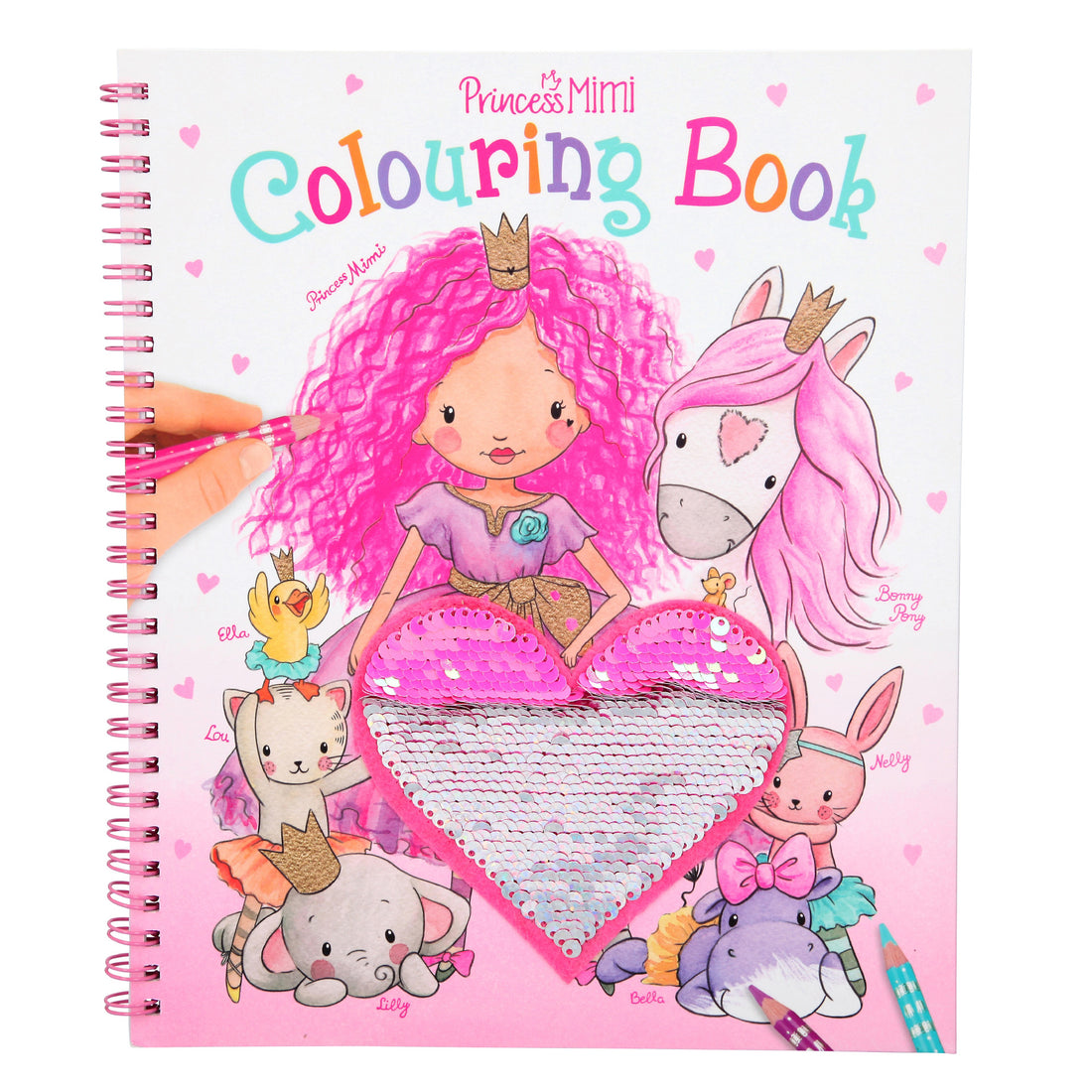 depesche-princess-mimi-colouring-book-with-sequins-pink-heart-animals- (3)
