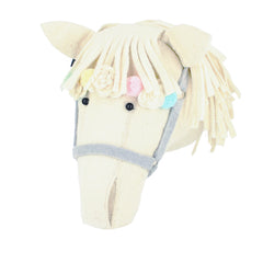 Fiona Walker England Cream Horse Head with Bridle Original