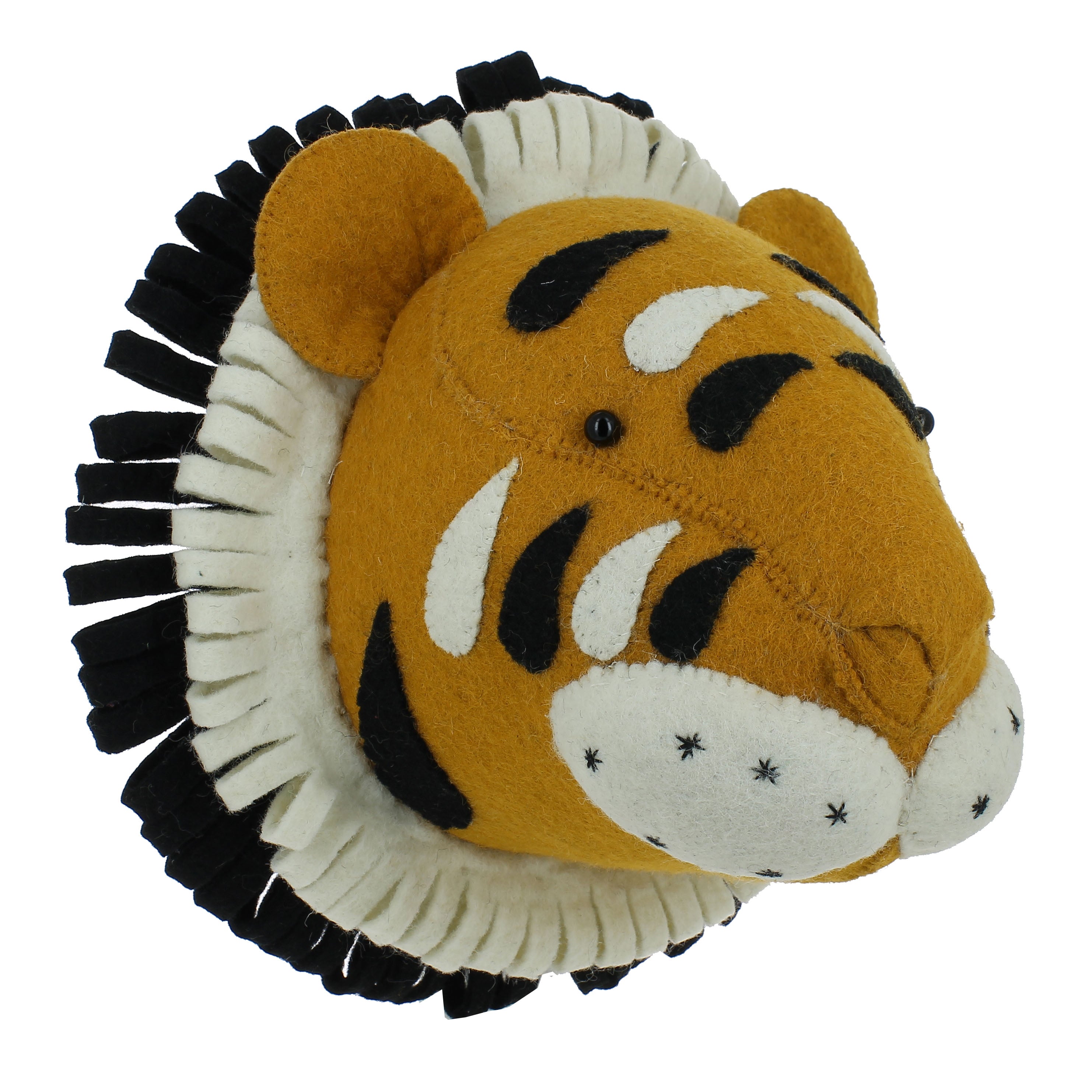Fiona Walker England Double Ruff Tiger Head Original – Petit Bazaar