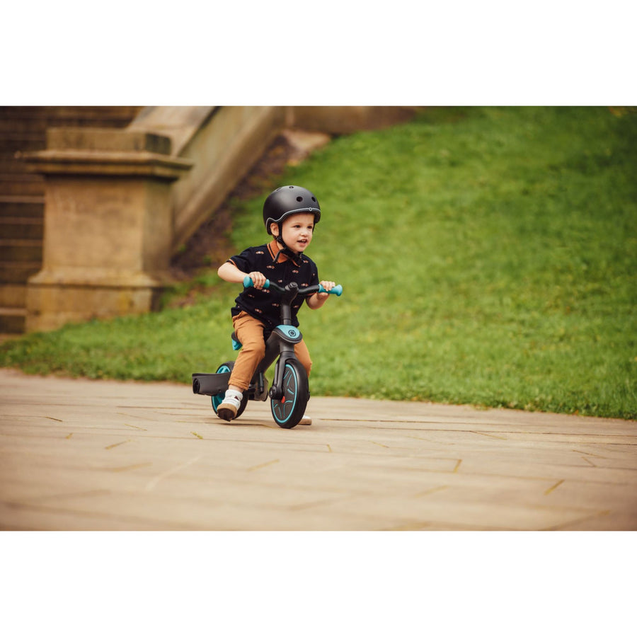 Globber Explorer Trike 4-In-1 - New Red (With Headrest) (10M - 5Y) (Online Exclusive)