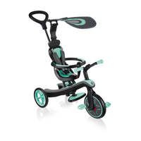 Globber Explorer Trike 4 In 1 - Mint (With Headrest) (10m - 5y)