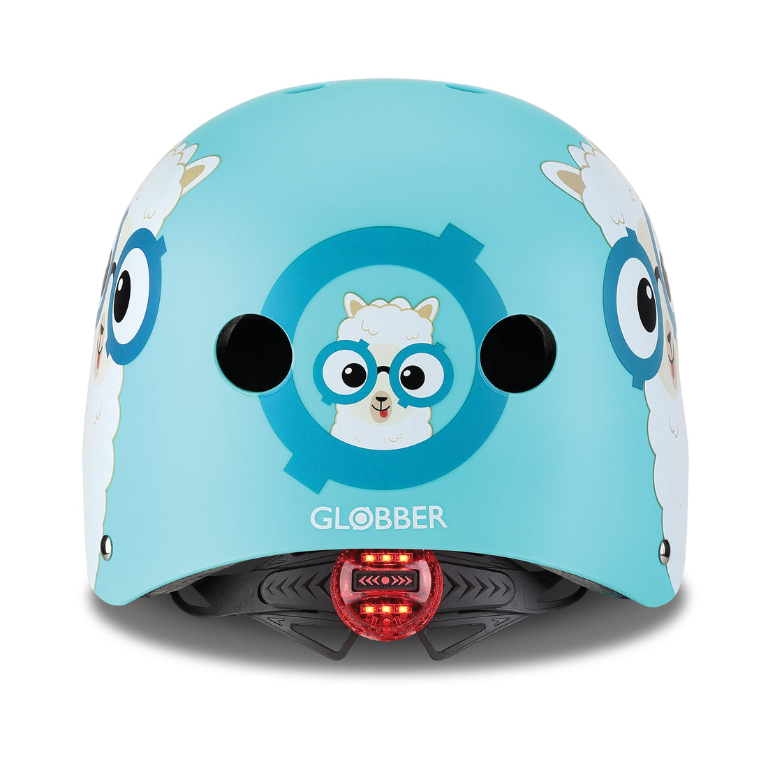 Globber Helmet Elite Lights XS-S (48-53cm) - Sky Blue Buddy
