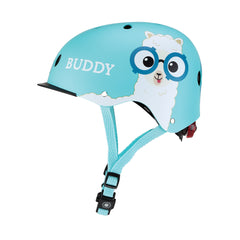 Globber Helmet Elite Lights XS-S (48-53cm) - Sky Blue Buddy