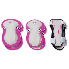 Globber Protective Junior Set - Deep Pink