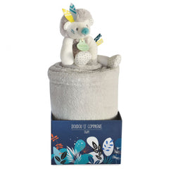 Histoire d'Ours Blanket with Doudou - Hedgehog