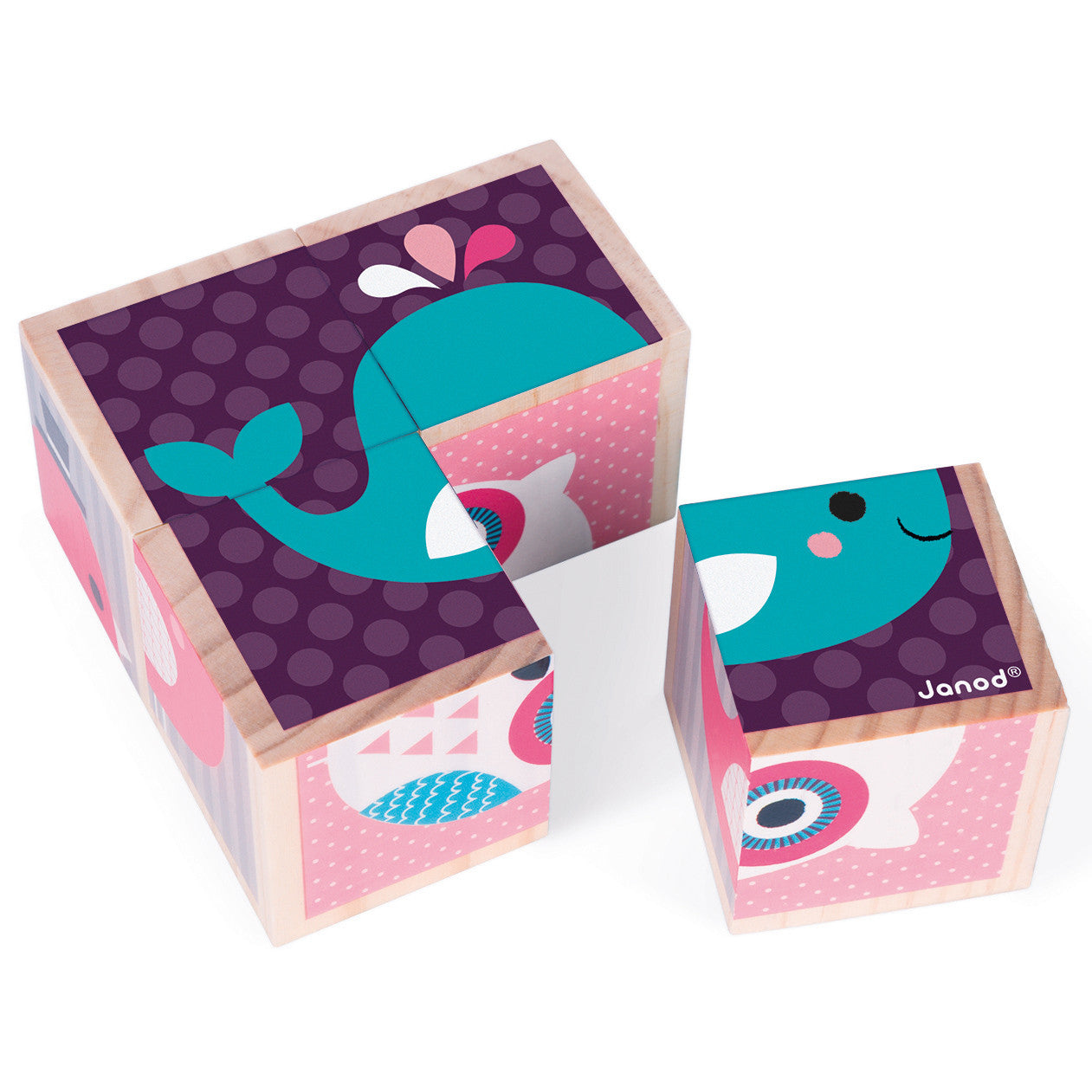 Janod My First Blocks Baby Animals – Petit Bazaar