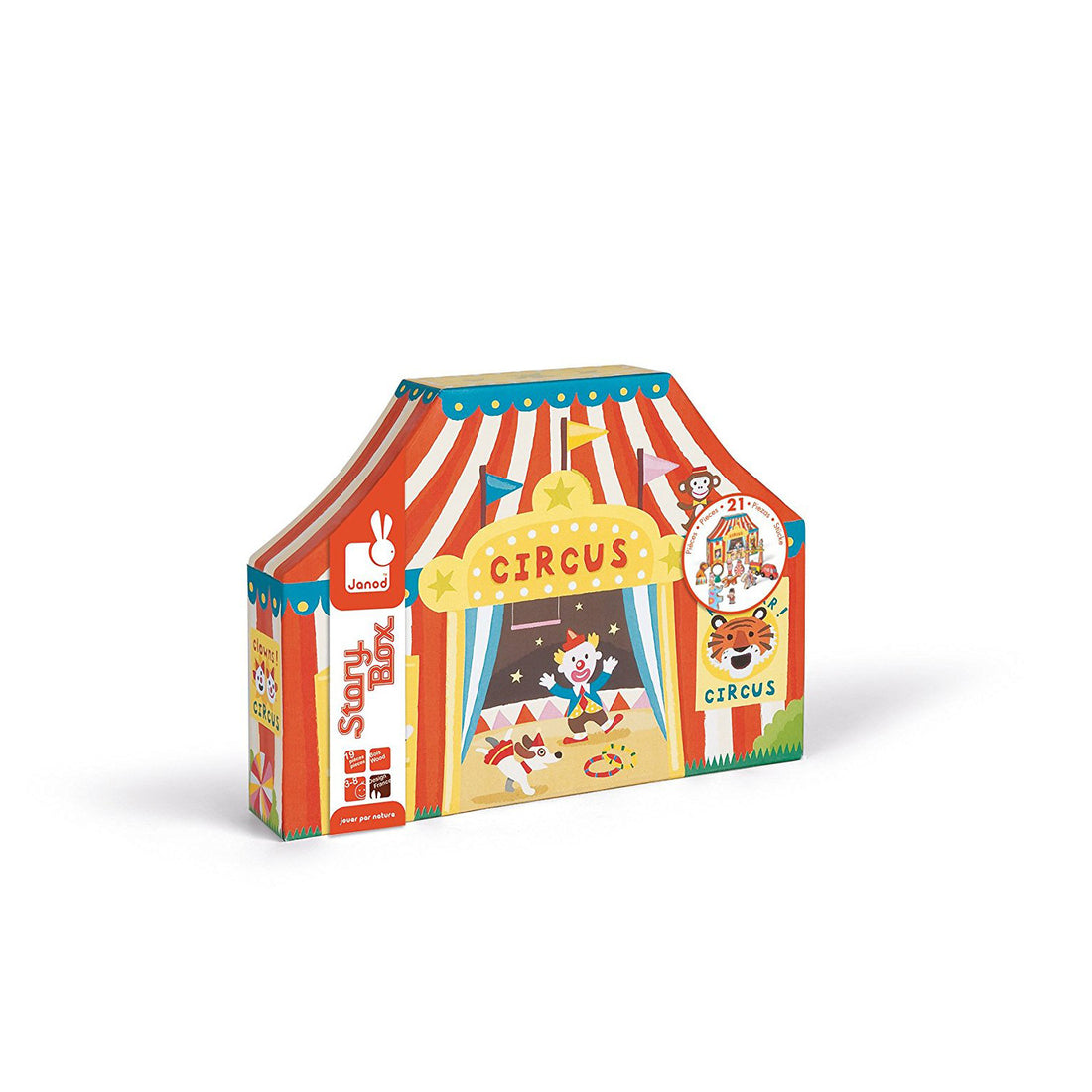 Janod Story Box Circus Building Set