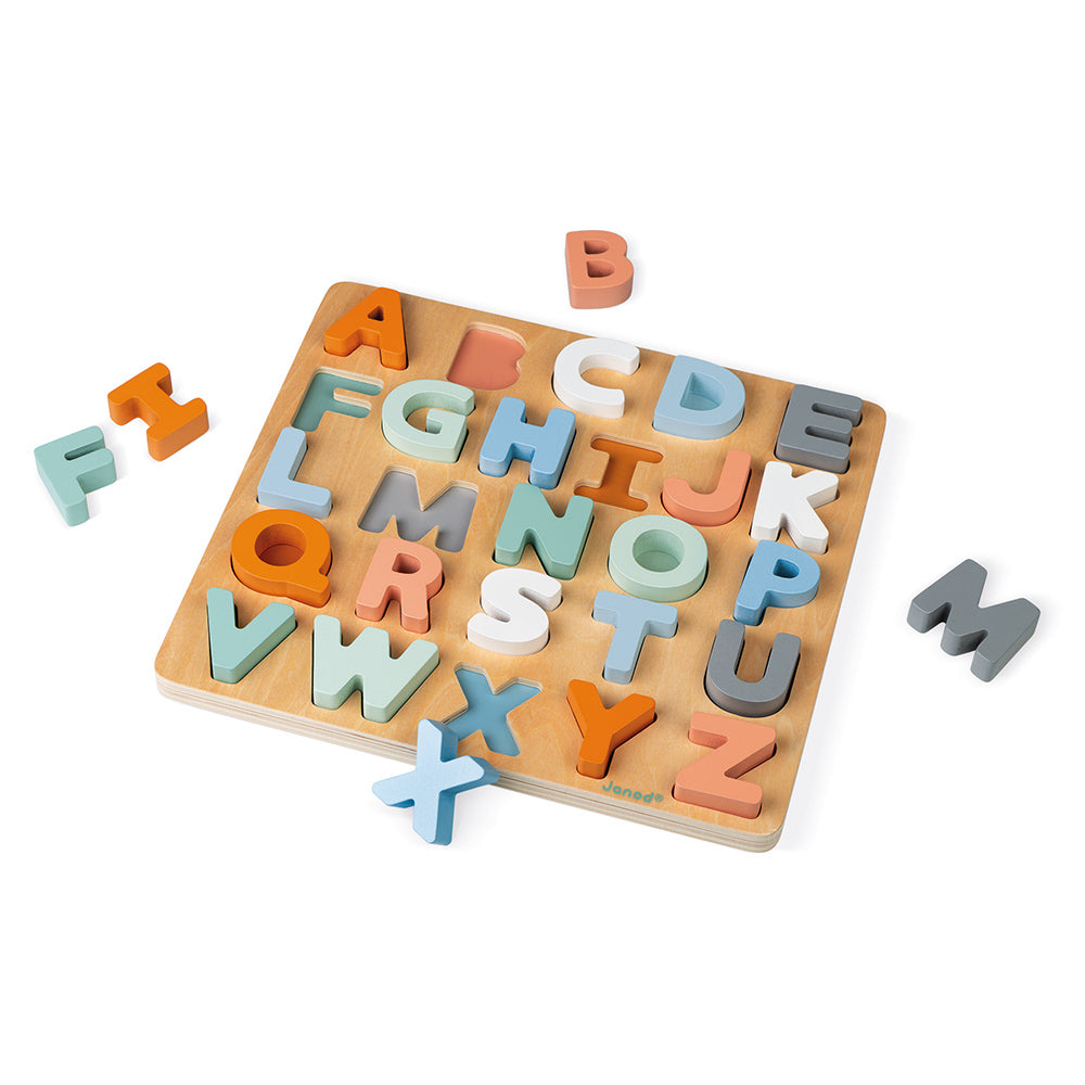 Janod Sweet Cocoon Alphabet Puzzle