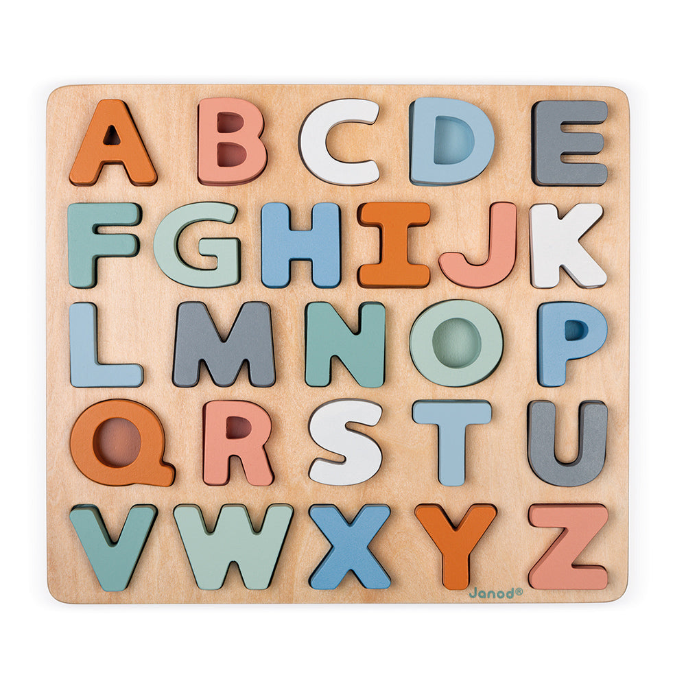 Janod Sweet Cocoon Alphabet Puzzle