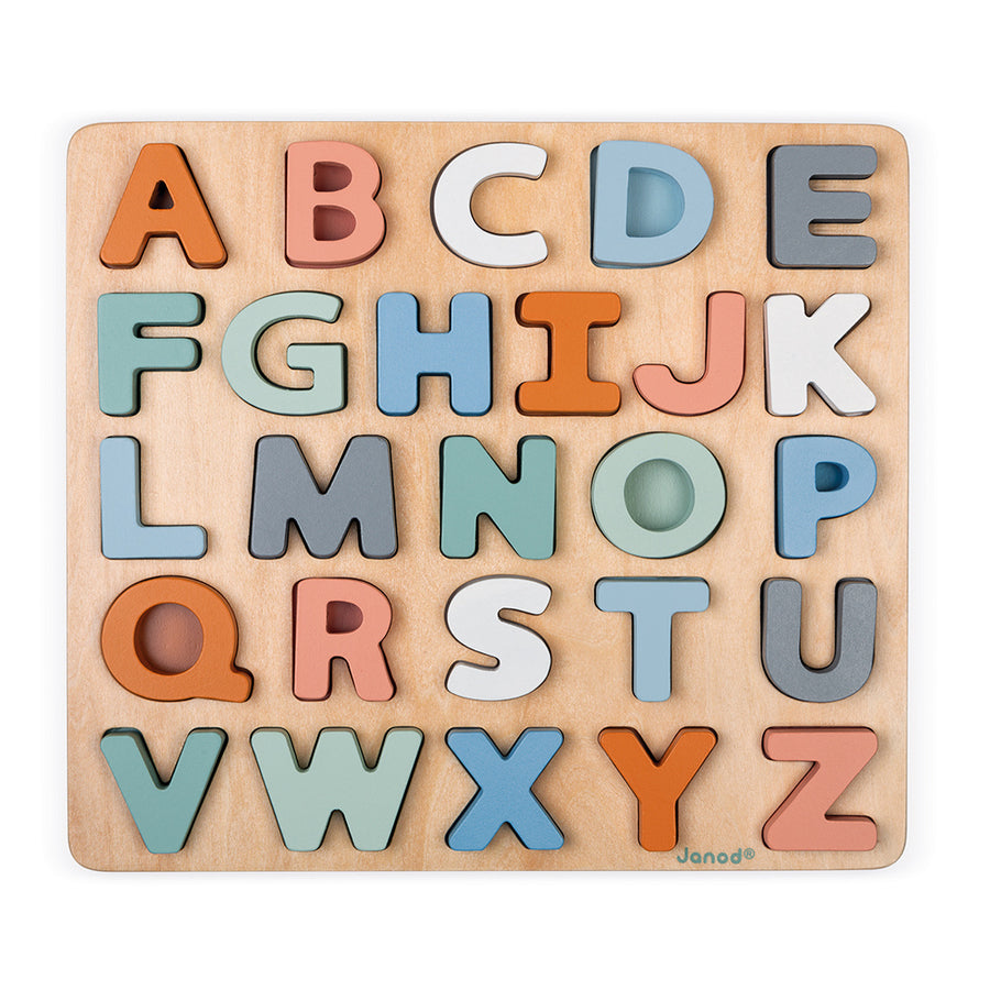 Janod Sweet Cocoon Alphabet Puzzle