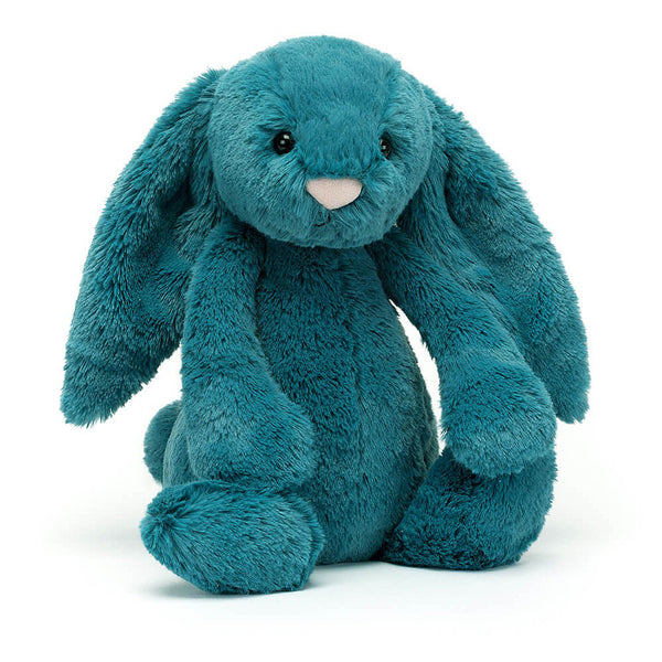  Bashful Mineral Blue Bunny Mサイズ Jellycat Bashful Mineral Blue Bunny - Personalisation Available