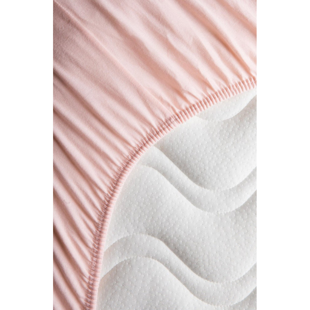 Kadolis Organic Cotton Fitted Sheet - Child 90x200cm Rose Nude