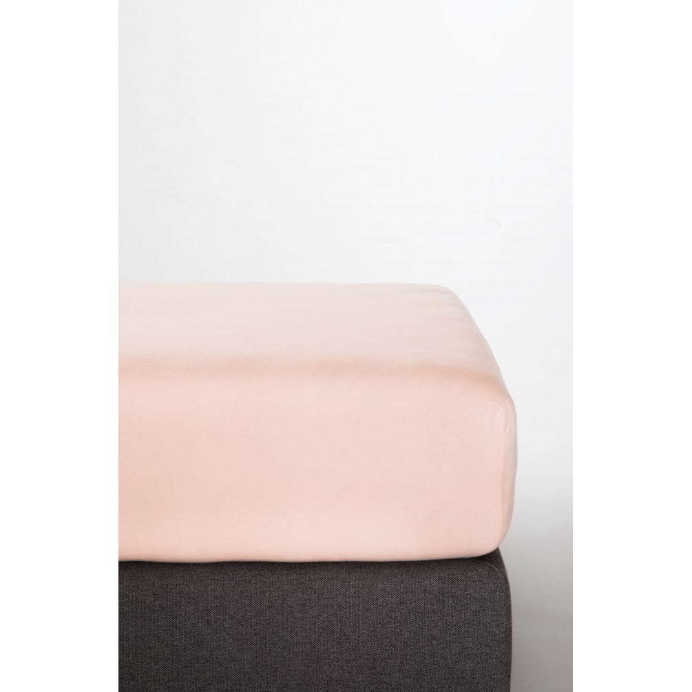 Kadolis Organic Cotton Fitted Sheet - Child 90x200cm Rose Nude