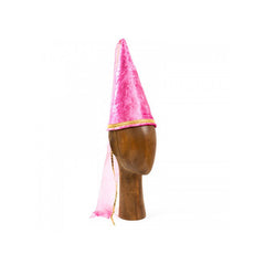 kalid-medieval-krown-velvet-cone-pink-kald-st391-