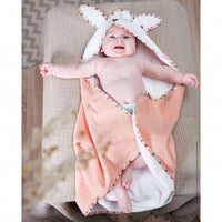 Kaloo Bath Towel - Poppy