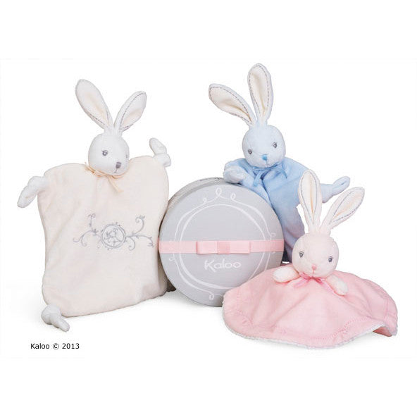 Kaloo Perle Blue Rabbit Doudou Knit