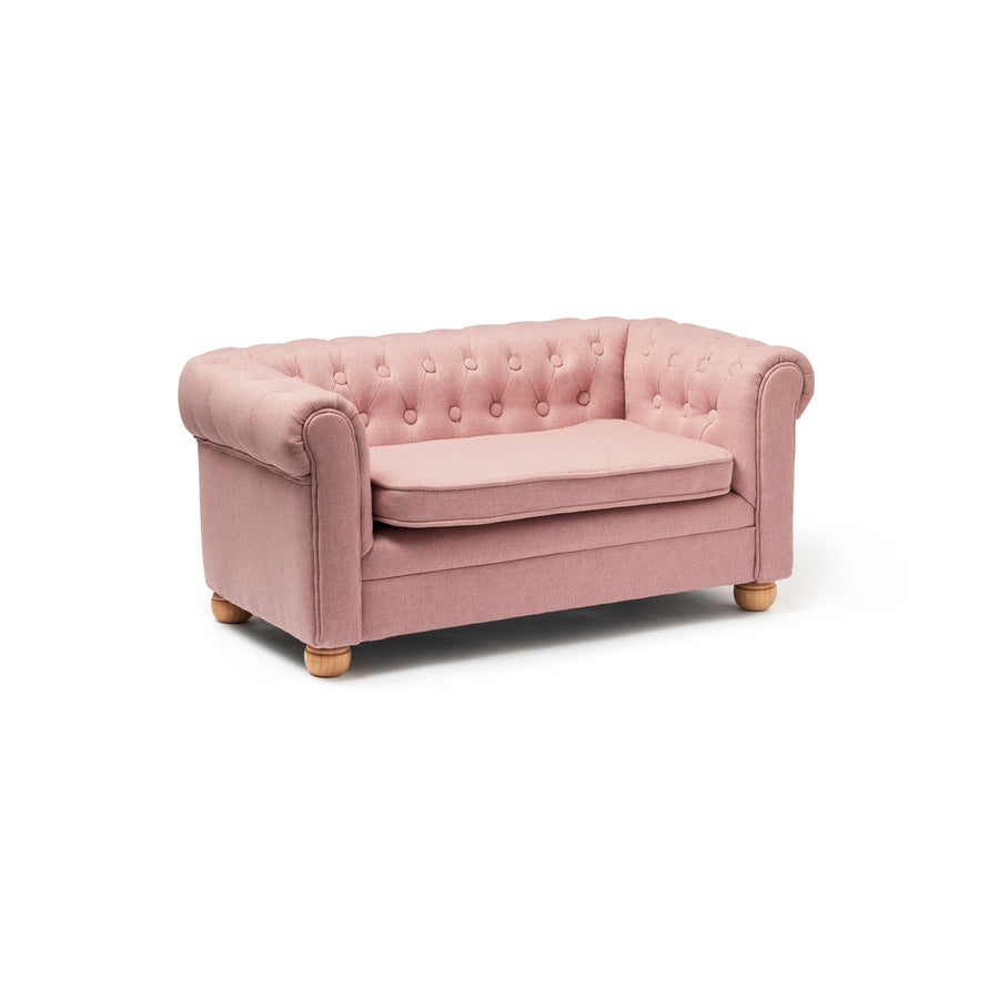 Kid's Concept Sofa Chesterfield Small Pink 83x43x39cm – Petit Bazaar
