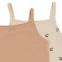 konges-slojd-basic-2-pack-strap-top-gots-cherry-toasted-almond-kong-ss23ks4637-cta-2y-