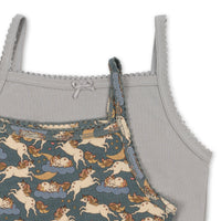 konges-slojd-basic-2-pack-strap-top-gots-unicorn-bleu-harbor-mist-kong-ss23ks4637-ubhm-2y