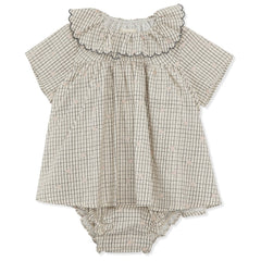 konges-sløjd-bitsy-romper-three-leaf-check-kong-s22ks2850-tlc-6m-