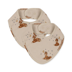 konges-slojd-classic-2-pack-bib-foxie-kong-ss23ks4841-fox-
