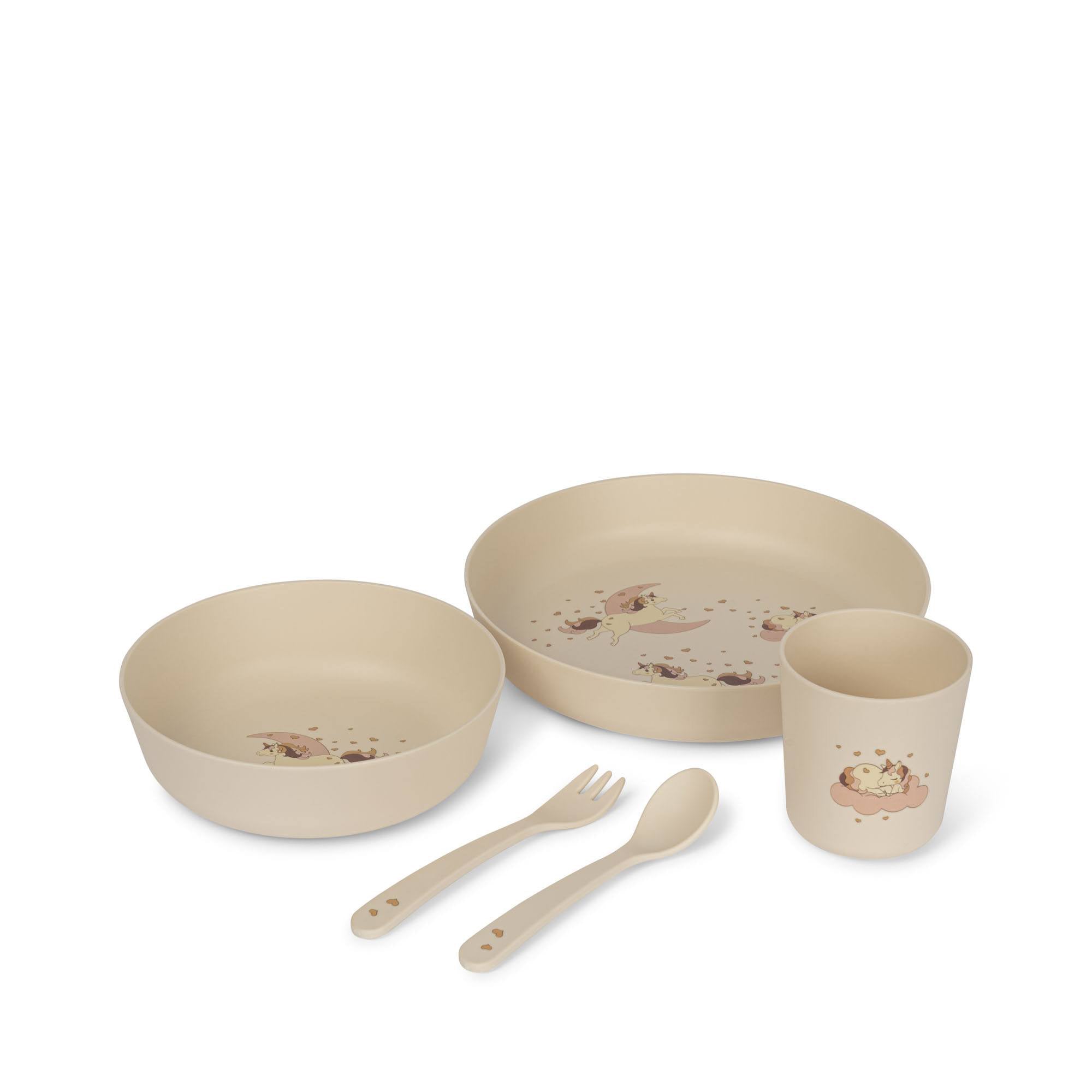 konges-slojd-pla-dinner-set-unicorn-kong-s23ks4791-uni