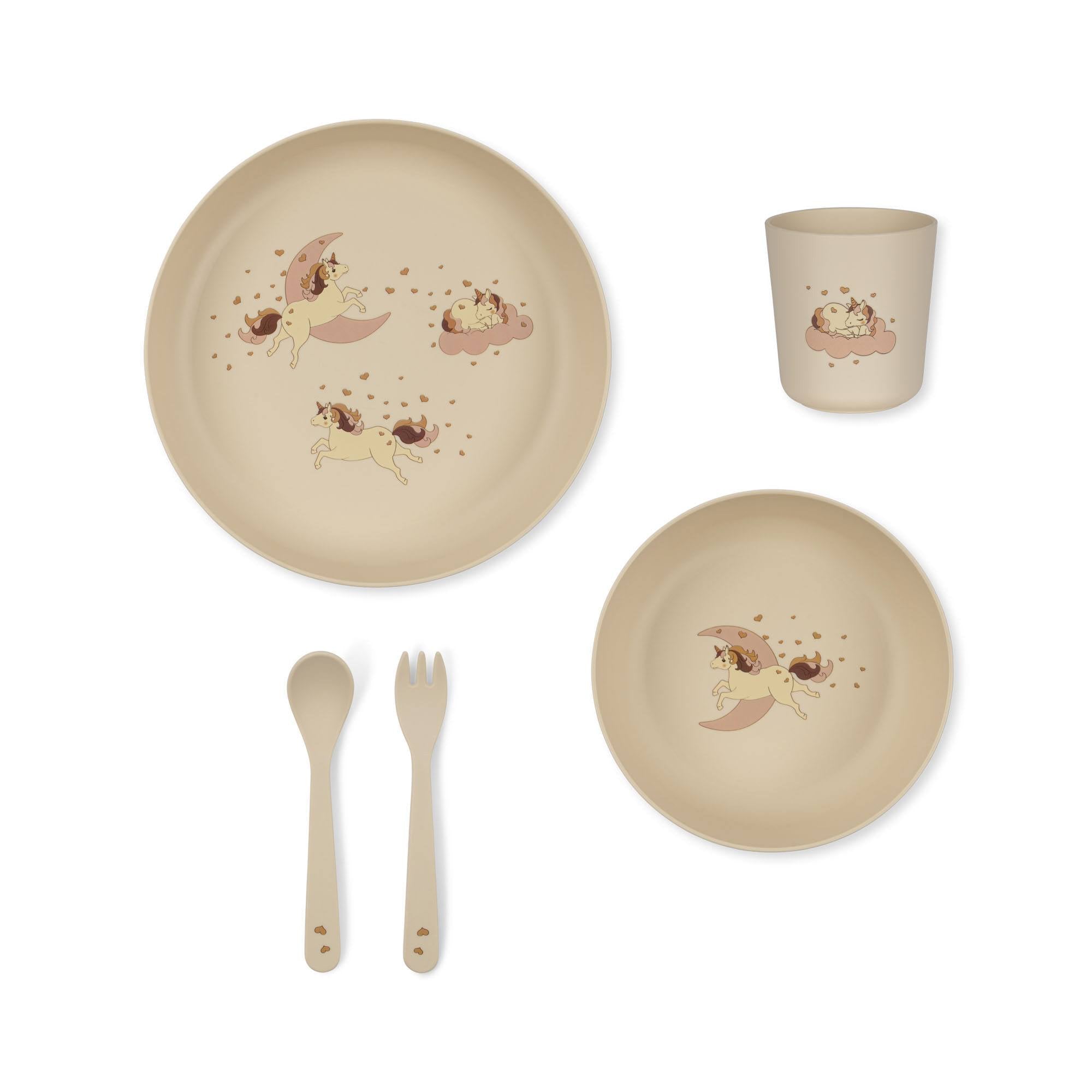 konges-slojd-pla-dinner-set-unicorn-kong-s23ks4791-uni
