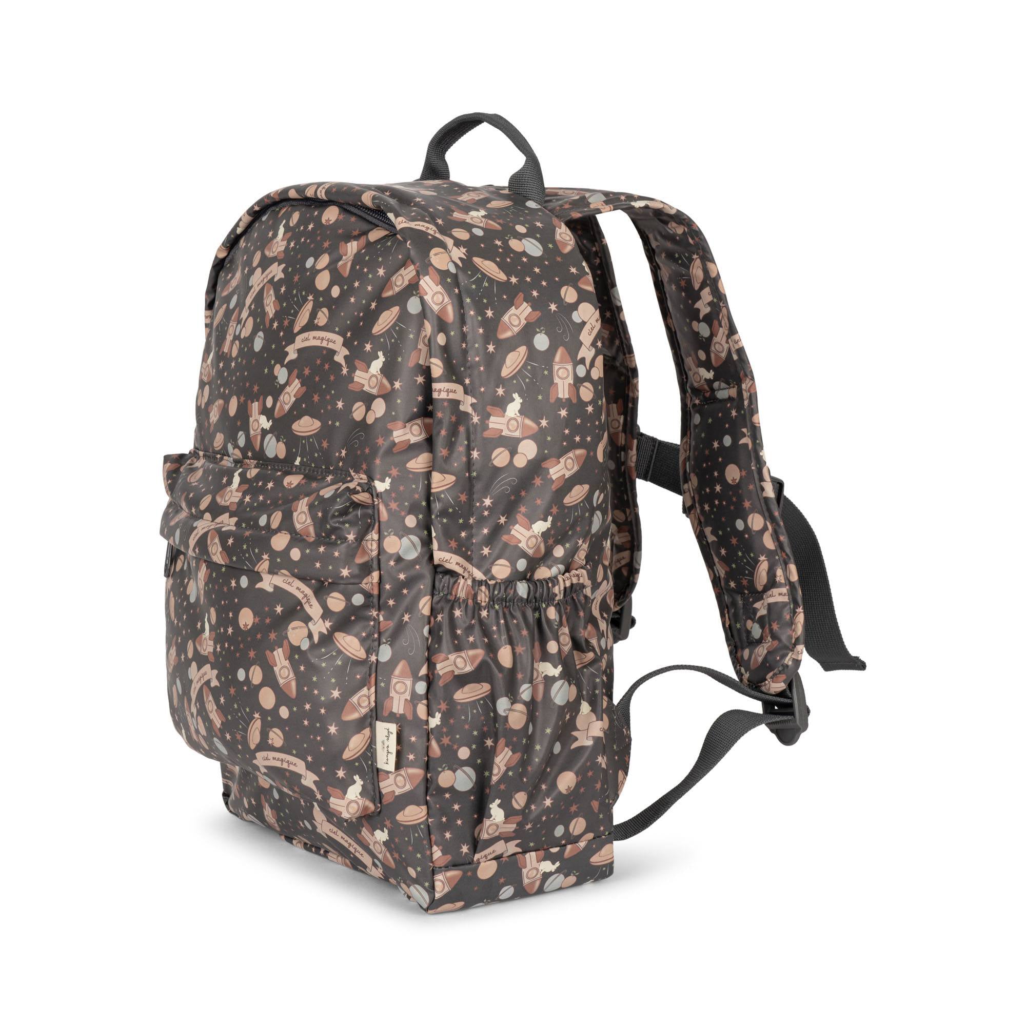 konges-slojd-rainy-kids-backpack-midi-ciel-magique-bleu-kong-ss23ks4328-cm