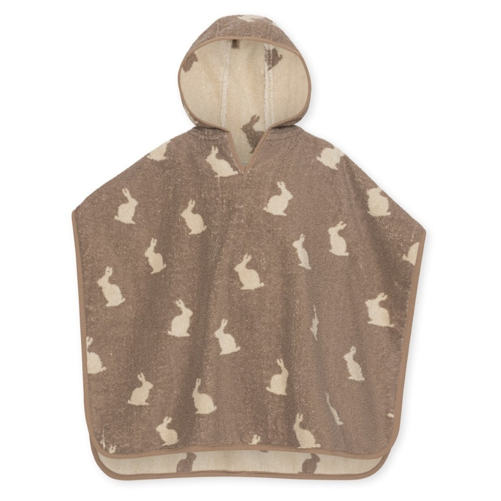 konges-sløjd -terry-poncho-bunny-toddler-kong-w22ks3325-bunny-to-