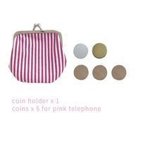 kiko+ & gg* Telephone Wooden Toy - Pink