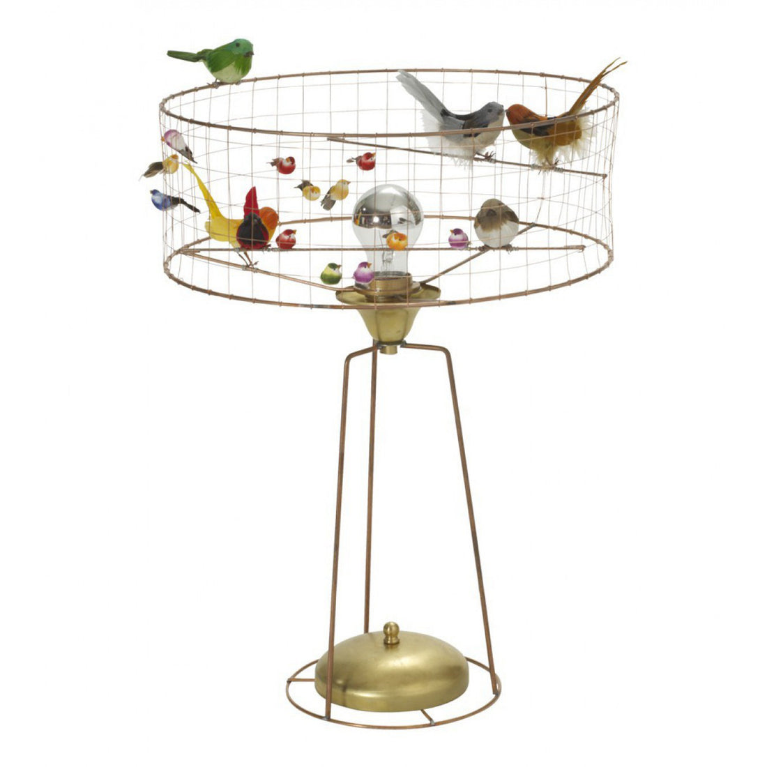 Challières Bird Cage Table Lamp Tambour