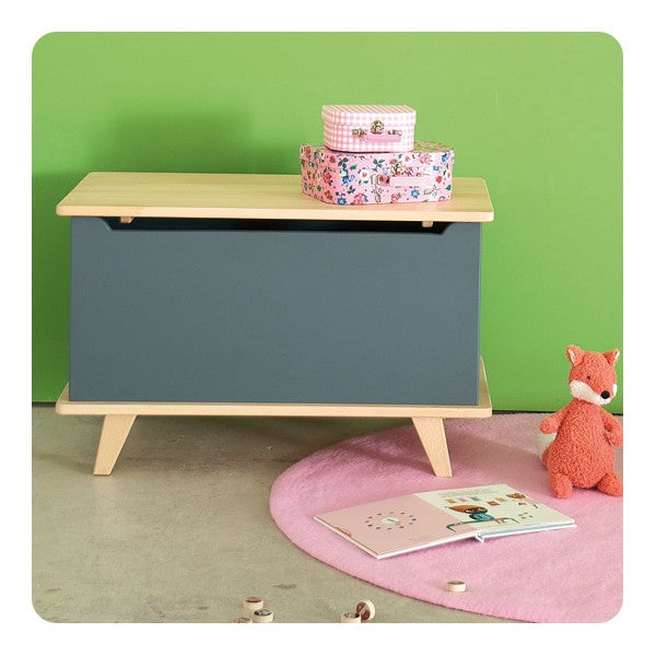 Laurette Coffre à jouets Toy Box Drawer - Grey (Pre-Order; Est. Delivery in 3-4 Months)