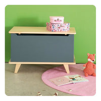 Laurette Coffre à jouets Toy Box Drawer - Grey (Pre-Order; Est. Delivery in 3-4 Months)