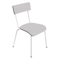 Les Gambettes Adult Suzie Chair Light Grey