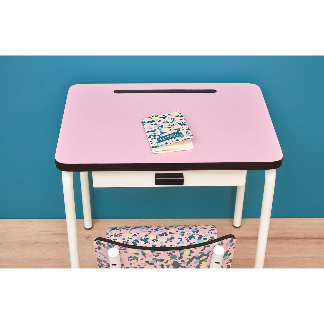 Les Gambettes Romy Elementary Desk Light Grey