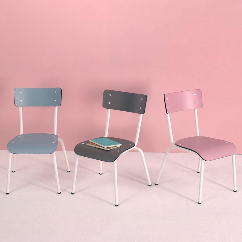 Les Gambettes Colette Elementary Chair Light Grey