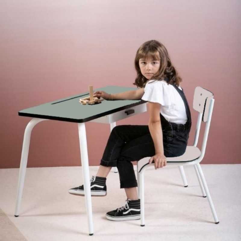 Les Gambettes Colette Elementary Chair Old Pink (Pre-Order; Est. Delivery in 6-10 Weeks)