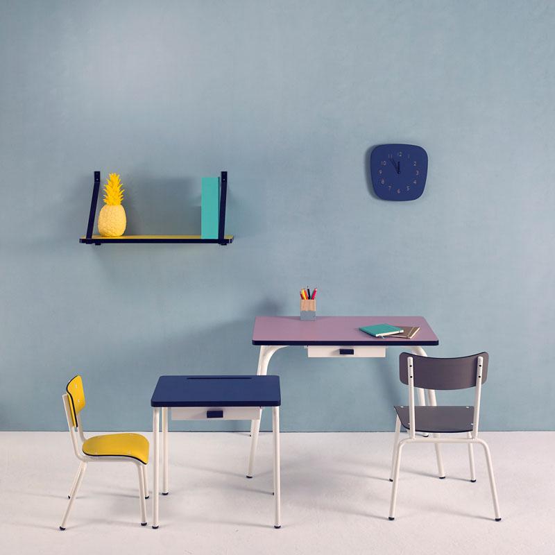 Les Gambettes Regine Child Desk Taupe (Pre-Order; Est. Delivery in 2-3 Months)