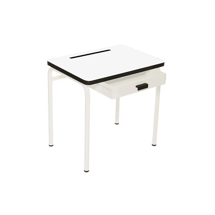 Les Gambettes Regine Child Desk White (Pre-Order; Est. Delivery in 6-10 Weeks)