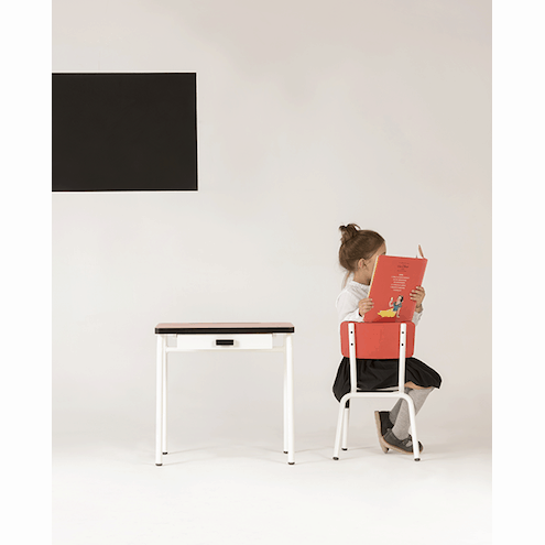 Les Gambettes Regine Child Desk White (Pre-Order; Est. Delivery in 6-10 Weeks)