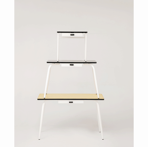 Les Gambettes Regine Child Desk White (Pre-Order; Est. Delivery in 6-10 Weeks)