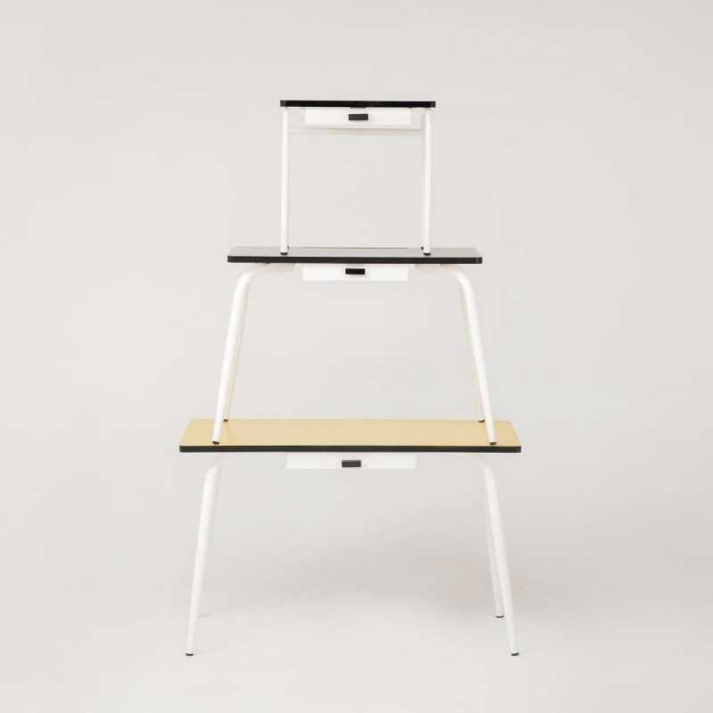 Les Gambettes Romy Elementary Desk Taupe (Pre-Order; Est. Delivery in 6-10 Weeks)