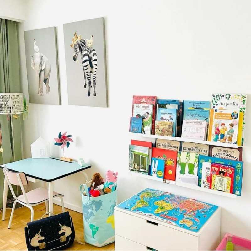 Les Gambettes Romy Elementary Desk Taupe (Pre-Order; Est. Delivery in 2-3 Months)