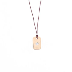 les-interchangeables-rosegold-plaque-armée-etoile-pm-bordeaux-fonce-necklace-01