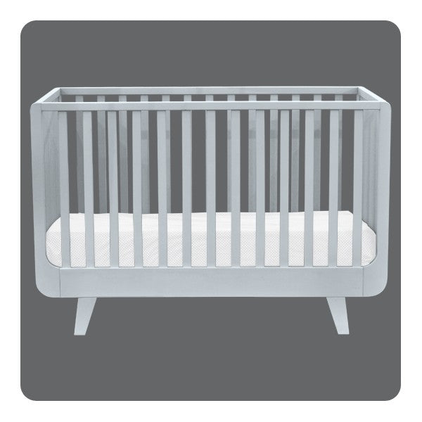 Laurette Lit Joli Môme Crib 60x120cm Grey (Pre-Order; Est. Delivery in 3-4 Months)