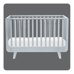 Laurette Lit Joli Môme Crib 60x120cm Grey (Pre-Order; Est. Delivery in 3-4 Months)